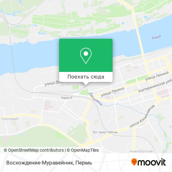 Карта Восхождение-Муравейник