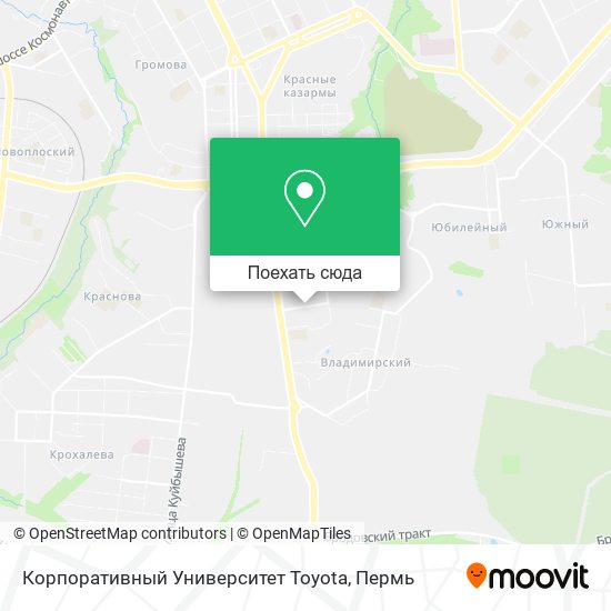 Карта Корпоративный Университет Toyota