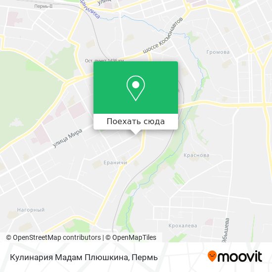 Карта Кулинария  Мадам Плюшкина