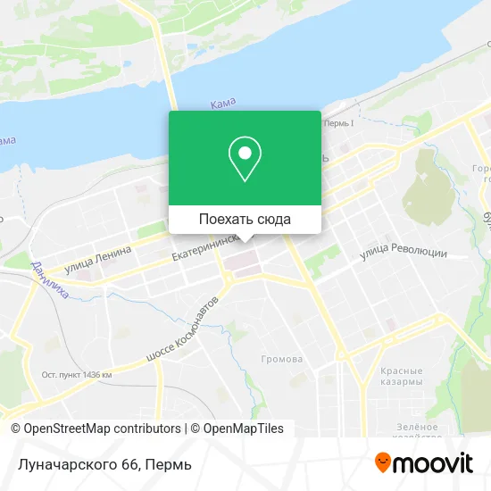 Карта Луначарского 66
