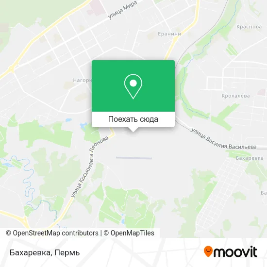 Карта Бахаревка