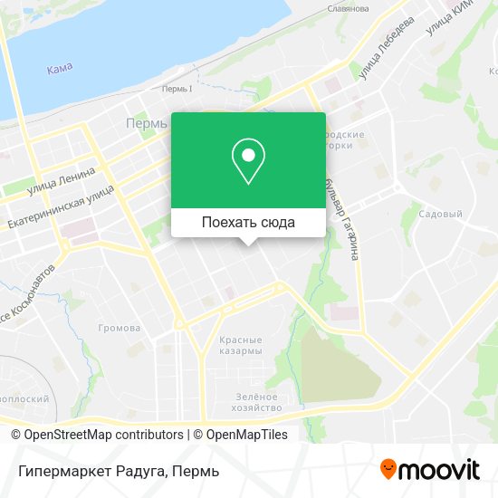 Карта Гипермаркет Радуга