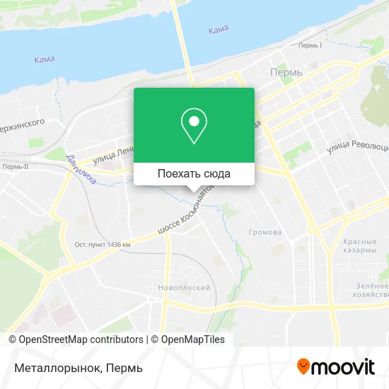 Карта Металлорынок