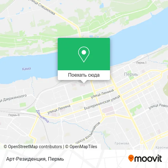 Карта Арт-Резиденция