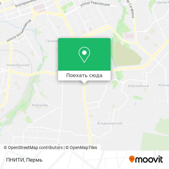 Карта ПНИТИ
