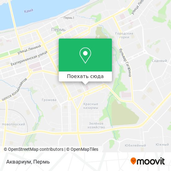 Карта Аквариум