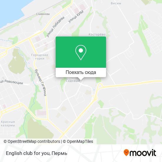 Карта English club for you