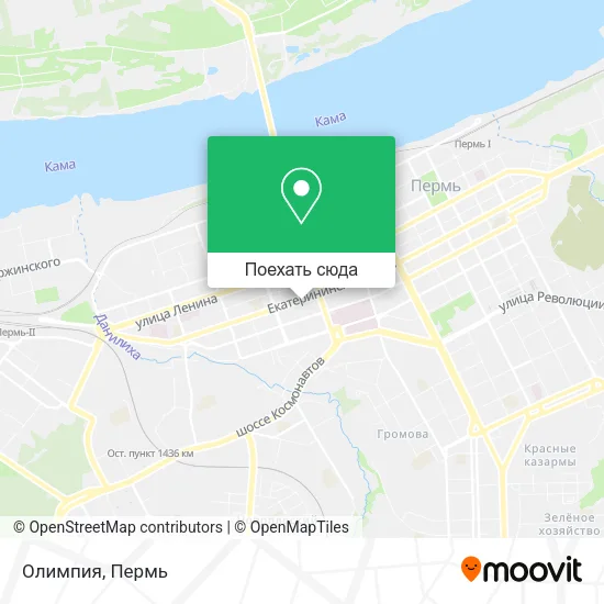Карта Олимпия