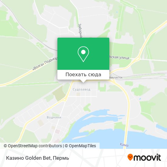 Карта Казино Golden Bet