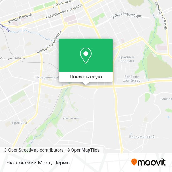 Карта Чкаловский Мост