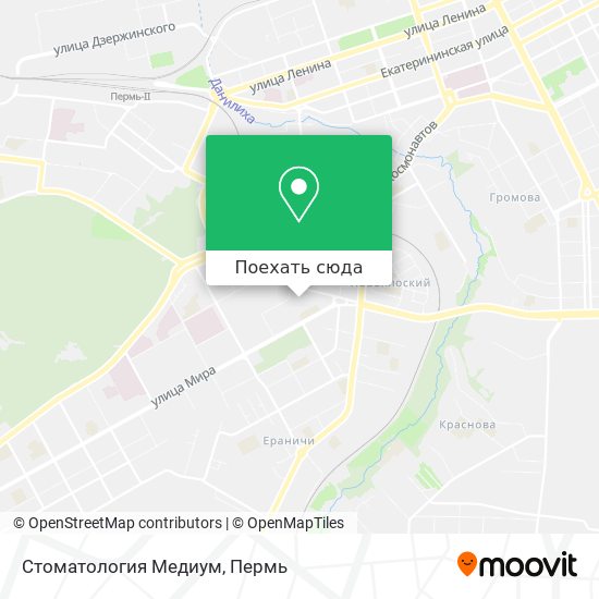 Карта Стоматология Медиум