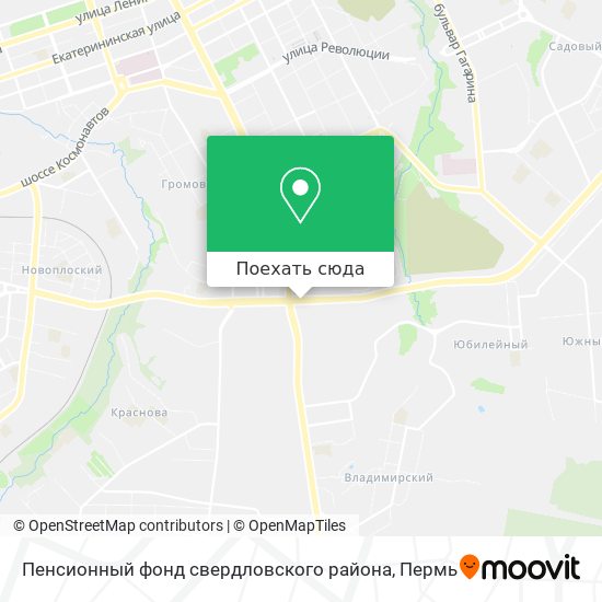 Карта Пенсионный фонд свердловского района