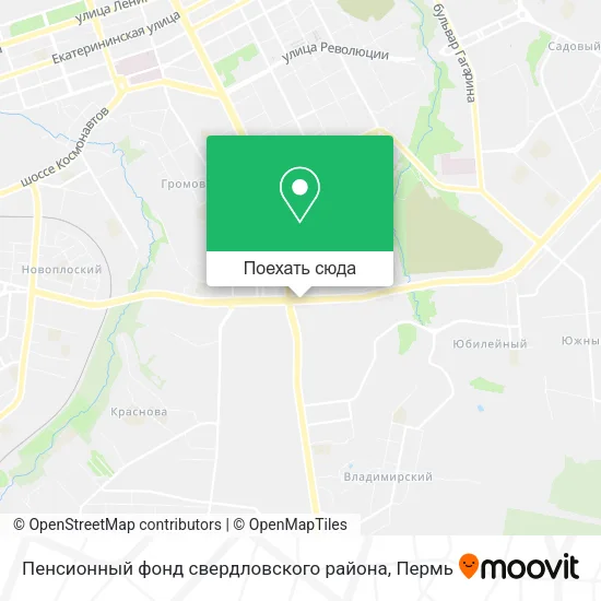 Карта Пенсионный фонд свердловского района
