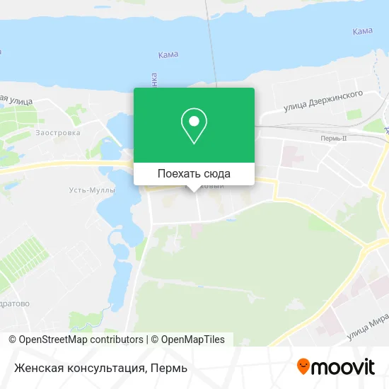 Карта Женская консультация