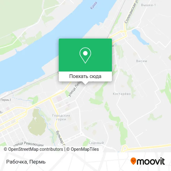 Карта Рабочка