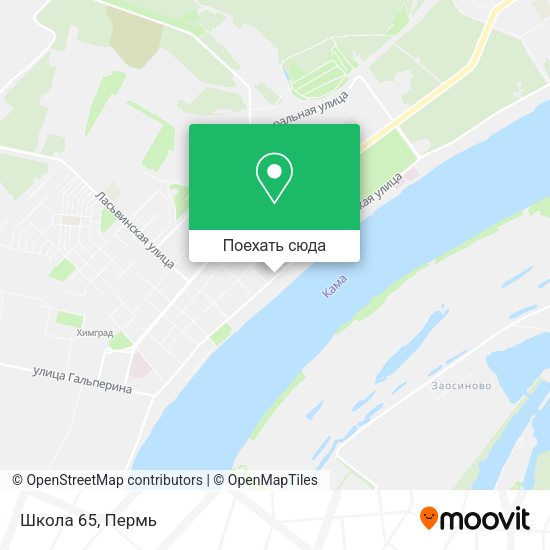 Карта Школа 65