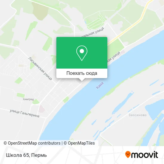 Карта Школа 65