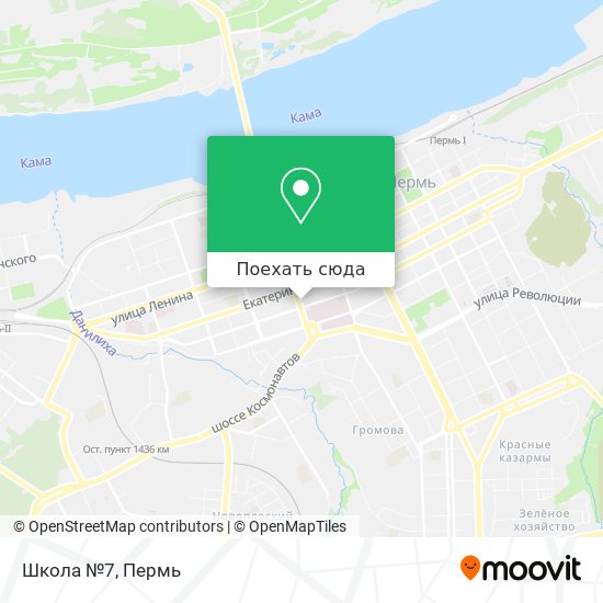 Карта Школа №7