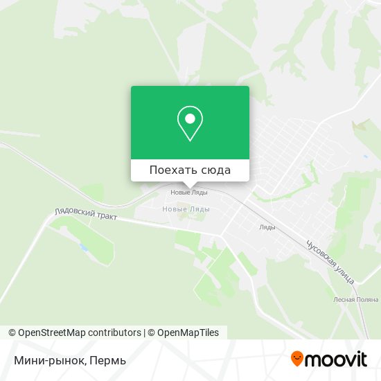 Карта Мини-рынок