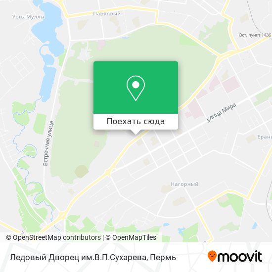 Карта Ледовый Дворец им.В.П.Сухарева