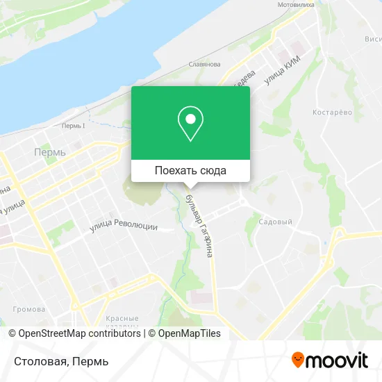 Карта Столовая