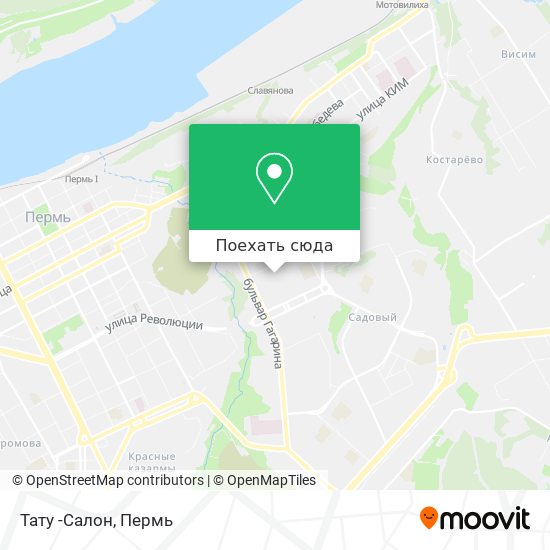 Карта Тату -Салон