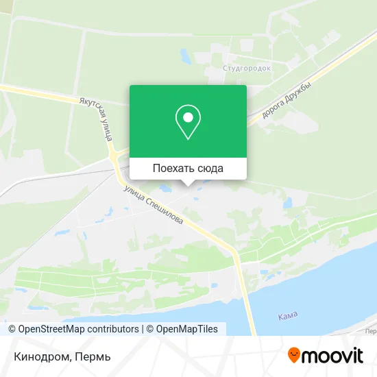 Карта Кинодром