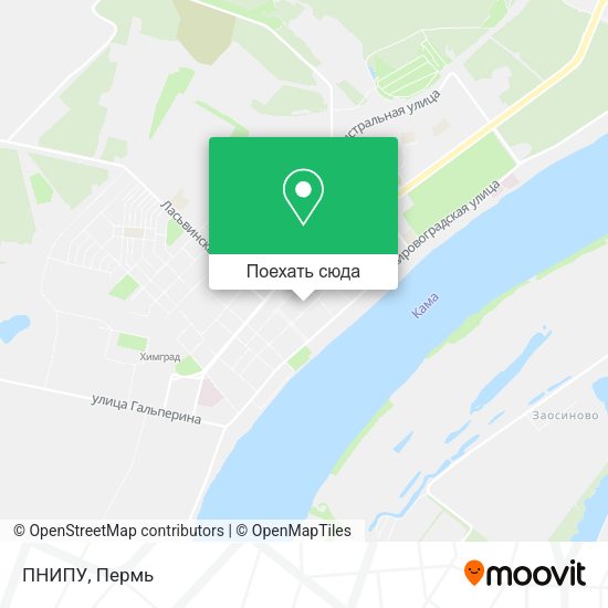 Карта ПНИПУ