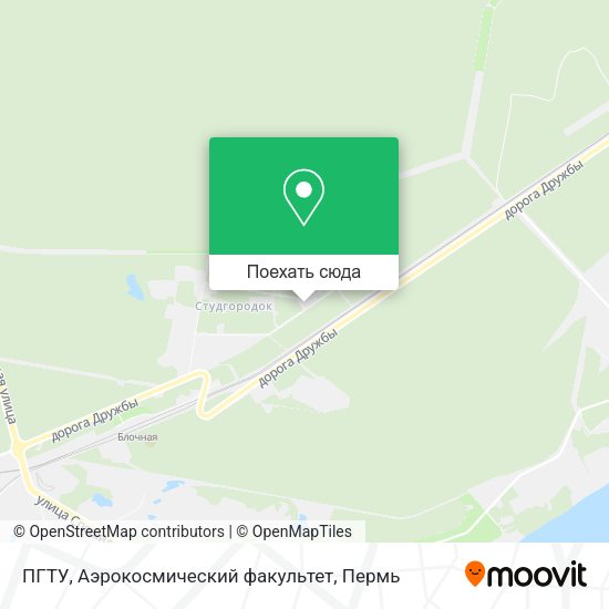 Карта ПГТУ, Аэрокосмический факультет