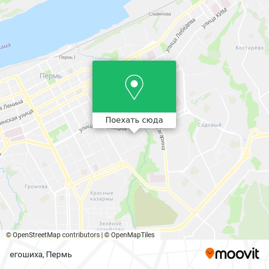 Карта егошиха