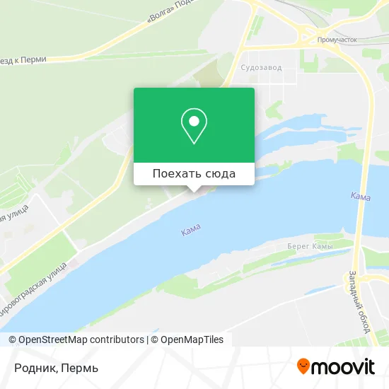 Карта Родник