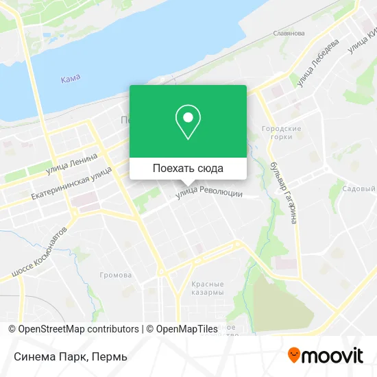 Карта Синема Парк