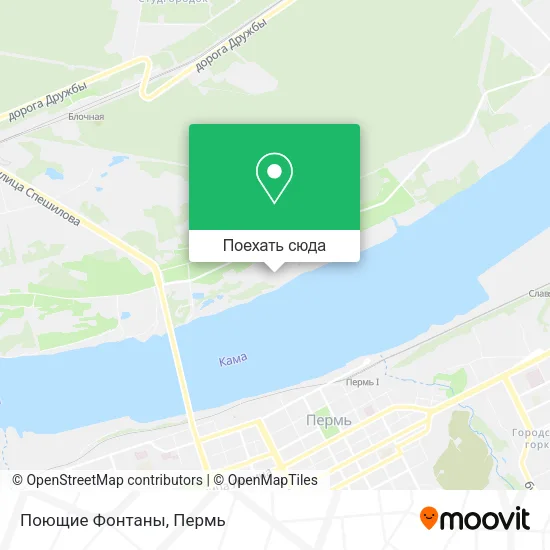 Карта Поющие Фонтаны
