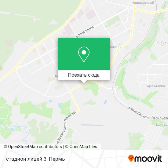 Карта стадион лицей 3