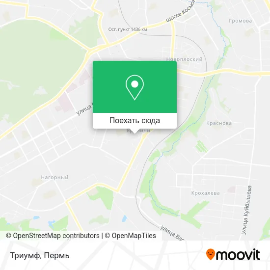 Карта Триумф