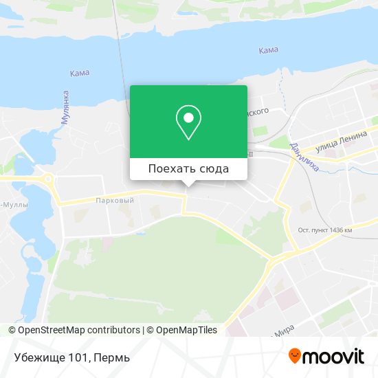 Карта Убежище 101