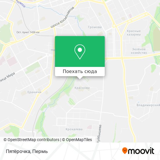 Карта Пятёрочка