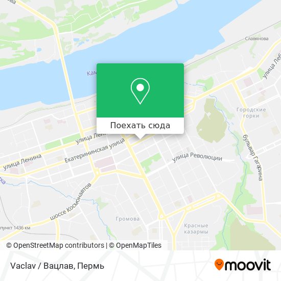 Карта Vaclav / Вацлав