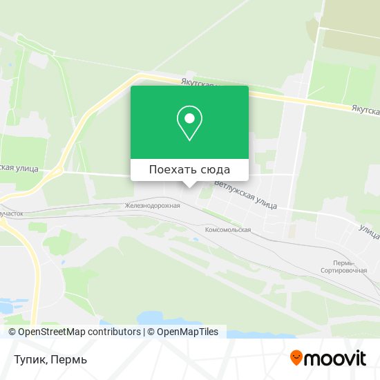 Карта Тупик