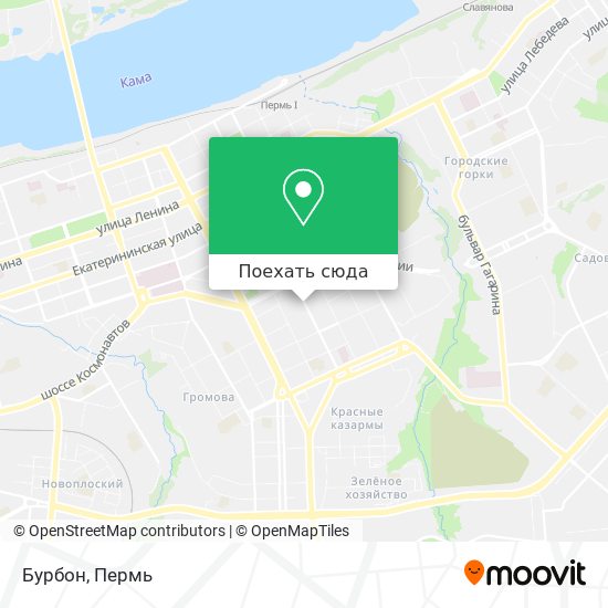 Карта Бурбон