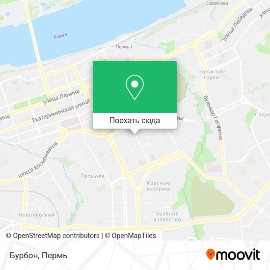 Карта Бурбон