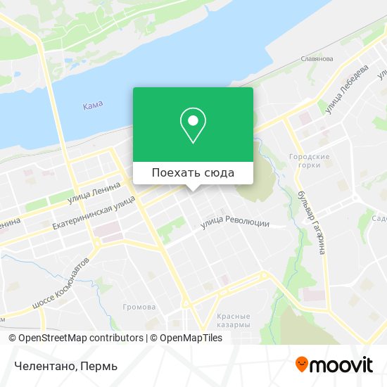 Карта Челентано