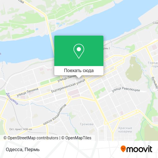 Карта Одесса
