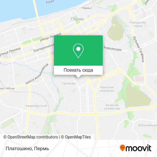 Карта Платошино