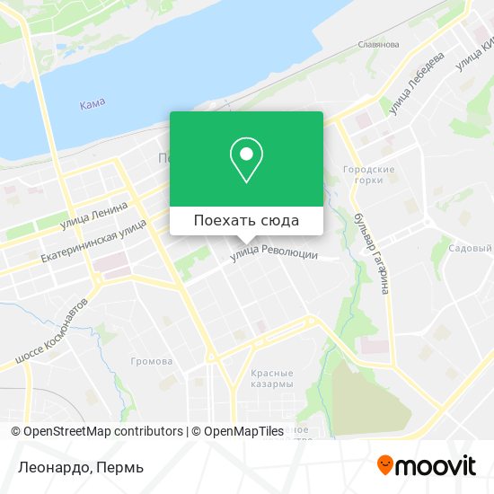 Карта Леонардо