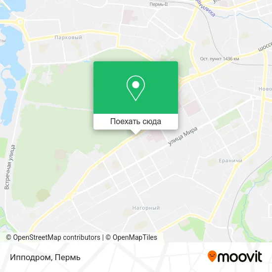 Карта Ипподром