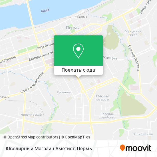 Карта Ювелирный Магазин Аметист