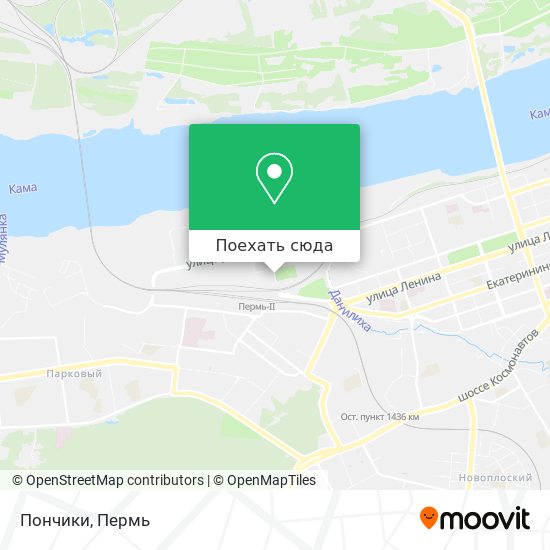 Карта Пончики