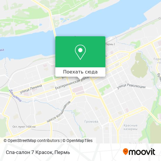 Карта Спа-салон  7 Красок
