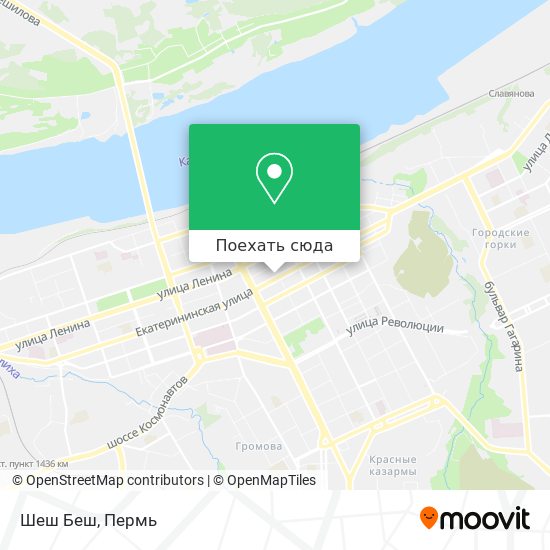 Карта Шеш Беш